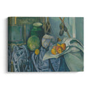 Still Life with a Ginger Jar and Eggplants (1893–94) - Paul Cézanne - Canvas Print