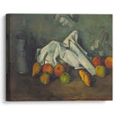Milk Can and Apples (from 1879 until 1880) - Paul Cézanne - Canvas Print