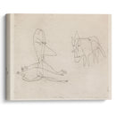 Was läuft er (1932) - Paul Klee - Canvas Print