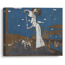 Sketch for a Poster for a French Brewery (circa 1906) - Wassily Kandinsky - Canvas Print