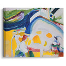 The cow (1910) - Wassily Kandinsky - Canvas Print