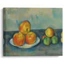 Les Pommes (1889-90) - Paul Cézanne - Canvas Print