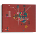 Dumpfes Rot (1927) - Wassily Kandinsky - Canvas Print