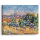 Mont Sainte-Victoire (ca. 1888–89) - Pierre-Auguste Renoir - Canvas Print