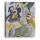 Improvisation 18 (with tombstone) (1911) - Wassily Kandinsky - Canvas Print