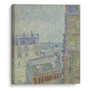 View from Theo’s apartment - Vincent van Gogh - Canvas Print - UAIO LMT