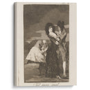 Tal para qual. (Two of a kind.) (1796-1797) - Francisco de Goya - Canvas Print