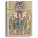 Madonna and Child and Saints (between 1895 and 1915) - John Singer Sargent - Canvas Print