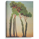 Last sun rays (1911) - Félix Vallotton - Canvas Print