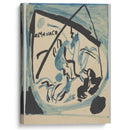 Design for the cover of the almanac ‘The Blue Rider’ VII (1911) - Wassily Kandinsky - Canvas Print