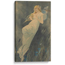 Elfe mit Irisblüten (Ca. 1885-1890) - Alphonse Mucha - Canvas Print
