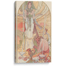 Incantation (Salammbo) (1897) - Alphonse Mucha - Canvas Print