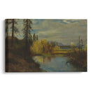 Outlet at Lake Tahoe - Albert Bierstadt - Canvas Print