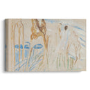 Rugged Trunks in Snow (1923) - Edvard Munch - Canvas Print
