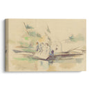 Laveuses (circa 1880) - Paul Cézanne - Canvas Print