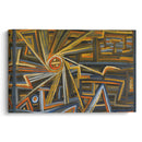 Strahlung Und Rotation (1924) - Paul Klee - Canvas Print