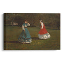A Game of Croquet (1866) - Winslow Homer - Canvas Print