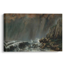 Marine; The Waterspout (1870) - Gustave Courbet - Canvas Print