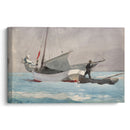 Stowing Sail (1903) - Winslow Homer - Canvas Print