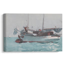 Taking on Wet Provisions (Schooner Marked Newport, K. W.) (1903) - Winslow Homer - Canvas Print