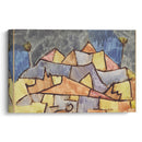 Strenge Gebirgsform (Kristallines Gebirge) (1924) - Paul Klee - Canvas Print