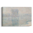 Glaçons, Effet Blanc (1893) - Claude Monet - Canvas Print
