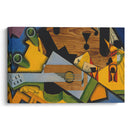 Still Life with a Guitar (1913) - Juan Gris - Canvas Print