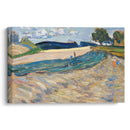 Landscape with a yellow field (1905) - Wassily Kandinsky - Canvas Print