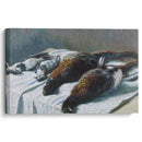 Still Life with Pheasants and Plovers (1879) - Claude Monet - Canvas Print
