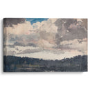 The Lone Boat, North Woods Club, Adirondacks (1892) - Winslow Homer - Canvas Print