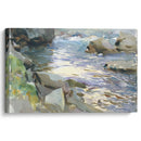 Stream and Rocks (circa 1901 –8) - John Singer Sargent - Canvas Print