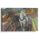 Autumn Ploughing (1919) - Edvard Munch - Canvas Print