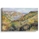 Hills around the Bay of Moulin Huet, Guernsey (1883) - Pierre-Auguste Renoir - Canvas Print