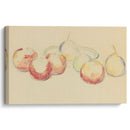 Pommes Et Poires (circa 1882-85) - Paul Cézanne - Canvas Print