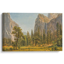 Bridal Veil Falls, Yosemite Valley, California (1871-1873) - Albert Bierstadt - Canvas Print