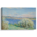Les bords de la Seine près de Vétheuil (1881) - Claude Monet - Canvas Print