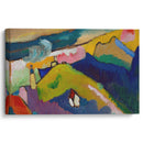 Murnau – Mountain landscape with church (1910) - Wassily Kandinsky - Canvas Print