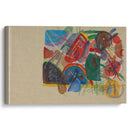 Aquarell ‘Mit Wald und Regenbogen’ (1913) - Wassily Kandinsky - Canvas Print