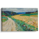 Kallmünz – Nature study on the yellow stagecoach (1903) - Wassily Kandinsky - Canvas Print