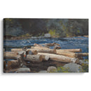 Hudson River (1892) - Winslow Homer - Canvas Print