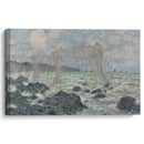 Fishing nets at Pourville (1882) - Claude Monet - Canvas Print