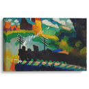 Railway near Murnau (1909) - Wassily Kandinsky - Canvas Print