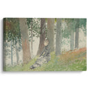 Girl Seated In A Grove (1880) - Winslow Homer - Canvas Print