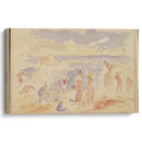 Beach Scene (1883) - Pierre-Auguste Renoir - Canvas Print
