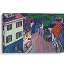 Murnau – View from the window of the Griesbräu (1908) - Wassily Kandinsky - Canvas Print