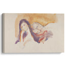 Liggende akt (1919-1924) - Edvard Munch - Canvas Print