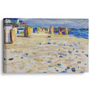 Holland – Strandkörbe (1904) - Wassily Kandinsky - Canvas Print