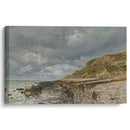 Chevaux À La Pointe De La Hève (1864) - Claude Monet - Canvas Print