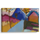 Kochel – Straight Street (1909) - Wassily Kandinsky - Canvas Print