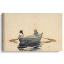 Two Girls in a Rowboat (1880) - Winslow Homer - Canvas Print